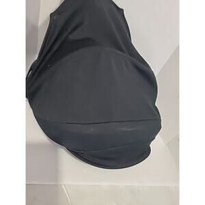 Complete Set Blac Uppababy Mesa Fabric Canopy Hood Visor Shade + Frame Hardware